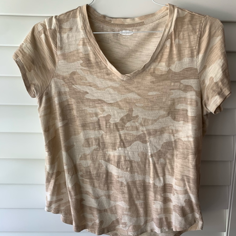 Tan camo Tshirt